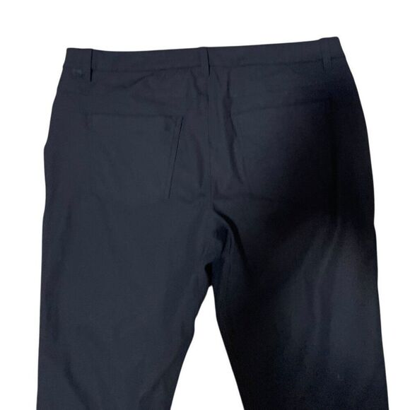 Lululemon ABC Slim Fit Pant Warpstreme M5AQQ Black 26 Men's Sz 36x26 - Picture 6 of 7